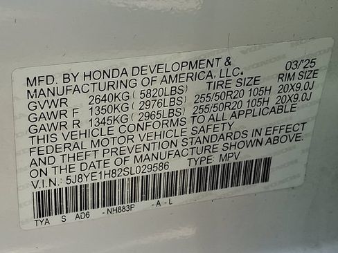 Certified 2025 Acura MDX SH-AWD w/ Advance Package image 31