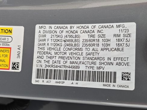 Certified 2024 Honda CR-V EX image 35