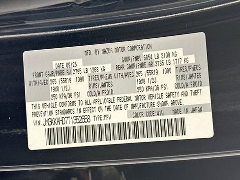 Used 2026 MAZDA CX-90 3.3 Turbo w/ Select Package AWD/4WD image 12