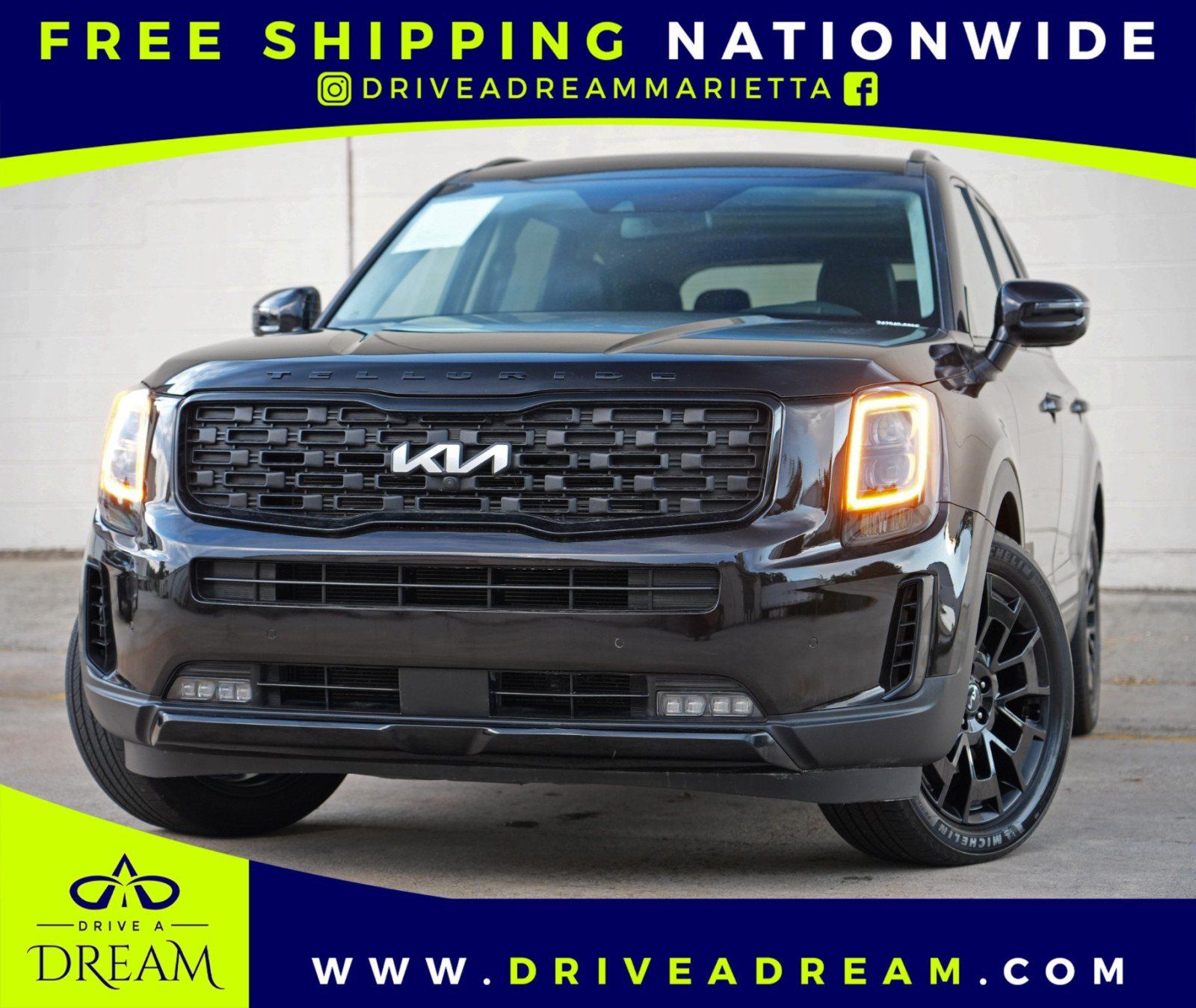 Used 2022 Kia Telluride SX w/ SX Prestige Package AWD/4WD image 1