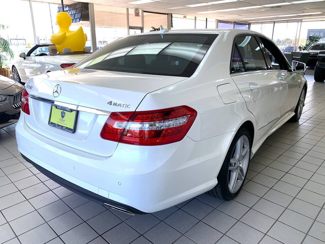 Used 2012 Mercedes-Benz E 550 4MATIC Sedan image 8