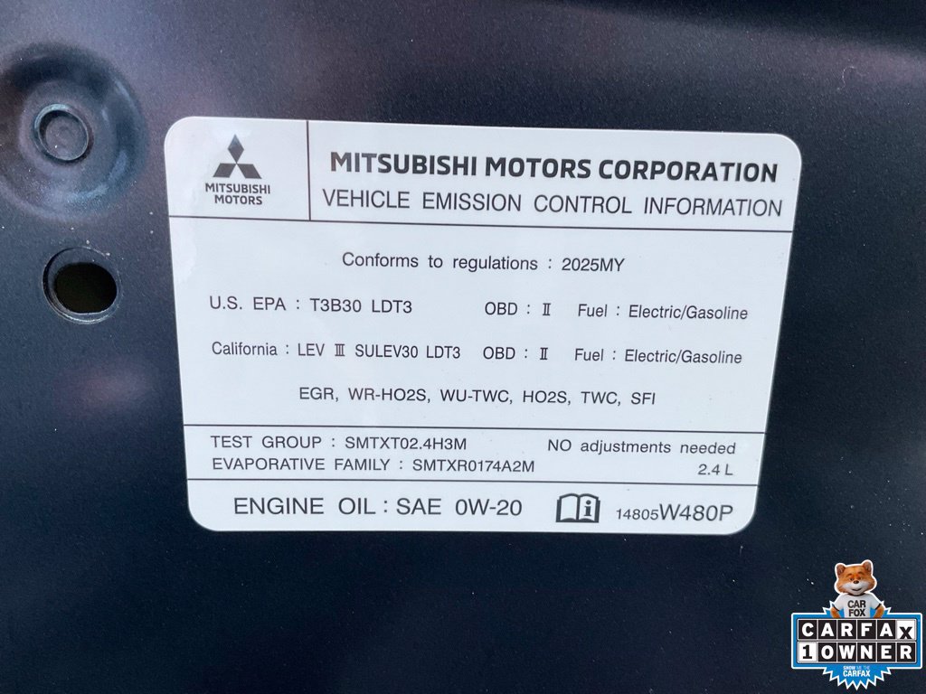 Used 2025 Mitsubishi Outlander SEL AWD/4WD image 15