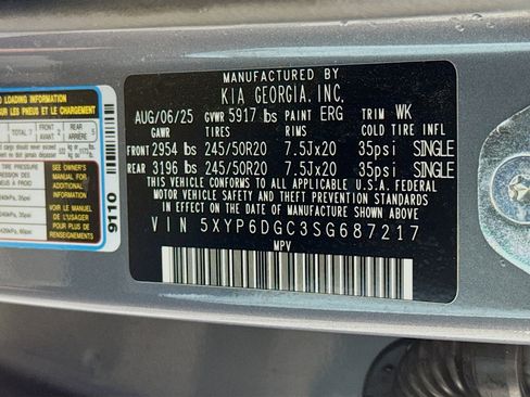 Used 2025 Kia Telluride S AWD/4WD image 70