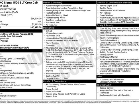 Used 2026 GMC Sierra 1500 SLT AWD/4WD image 59