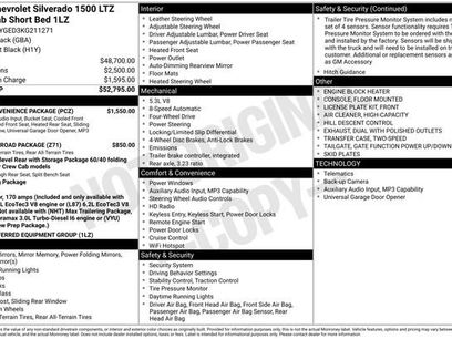 Used 2019 Chevrolet Silverado 1500 LTZ w/ LTZ Convenience Package