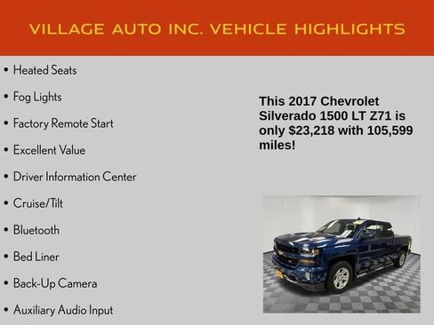 Used 2017 Chevrolet Silverado 1500 LT w/ All Star Edition AWD/4WD image 14
