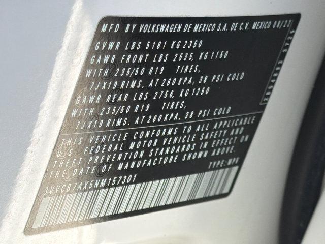Used 2022 Volkswagen Tiguan SE R-Line FWD image 33