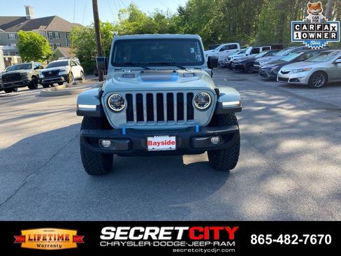 Used 2023 Jeep Wrangler Unlimited Rubicon 4xe w/ Steel Bumper Group AWD/4WD image 2