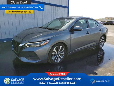 Used 2020 Nissan Sentra SV w/ SV Premium Package FWD image 1