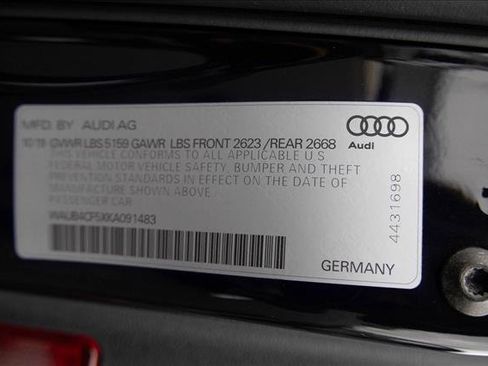 Used 2019 Audi S5 Premium Plus w/ Premium Plus image 27