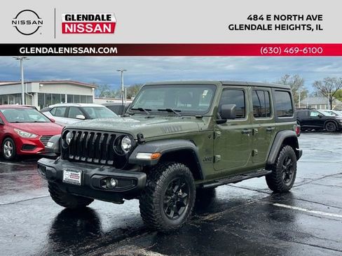 Used 2021 Jeep Wrangler Unlimited Sport image 1
