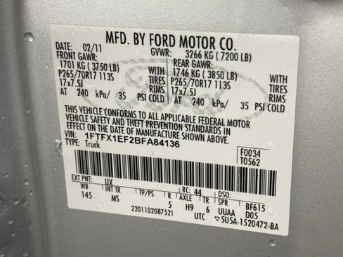 Used 2011 Ford F150 XLT w/ XLT Convenience Pkg AWD/4WD image 16