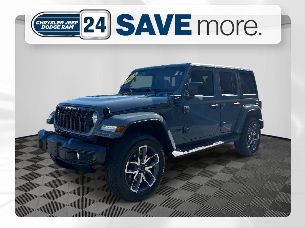Used 2024 Jeep Wrangler Unlimited w/ Convenience Group AWD/4WD 360° Tour