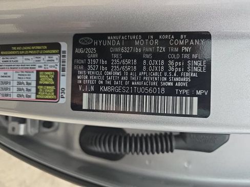 Used 2026 Hyundai Palisade SEL AWD/4WD image 33