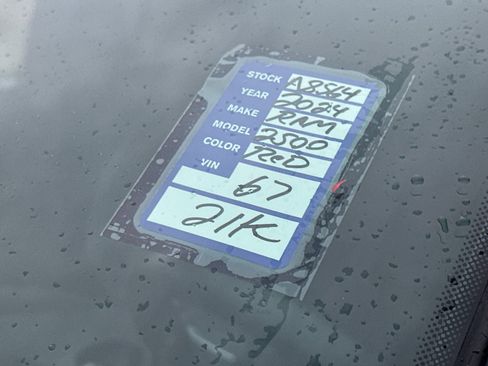 Used 2024 RAM 2500 Big Horn w/ Bed Utility Group image 25