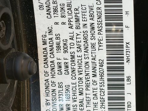 Used 2018 Honda Civic LX image 12