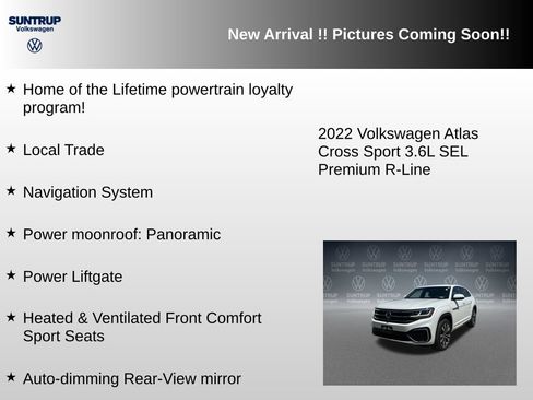 Used 2022 Volkswagen Atlas Cross Sport SEL Premium R-Line AWD/4WD image 6