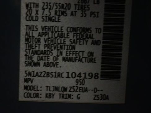 Certified 2024 Nissan Murano SV w/ SV Midnight Edition Package AWD/4WD image 83