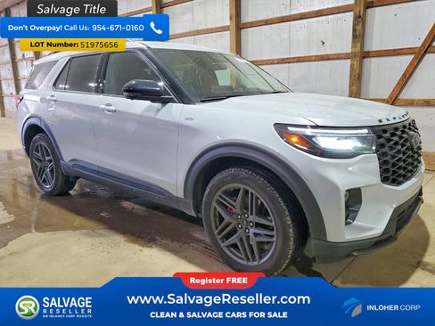 Used 2026 Ford Explorer ST-Line w/ ST-Line Street Pack AWD/4WD image 5