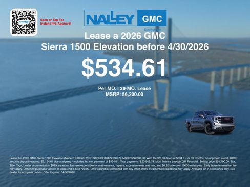 New 2026 GMC Sierra 1500 Elevation w/ Elevation Select Package image 3