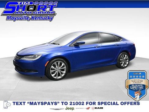 Used 2015 Chrysler 200 S w/ Navigation & Sound Group I FWD image 1