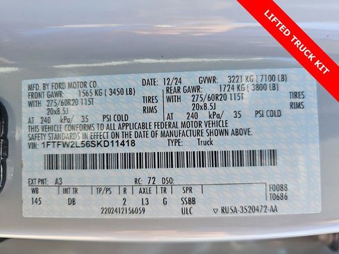 New 2025 Ford F150 STX w/ STX Black Appearance Package image 42