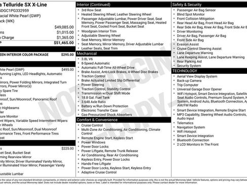 Used 2023 Kia Telluride SX X-Line AWD/4WD image 33