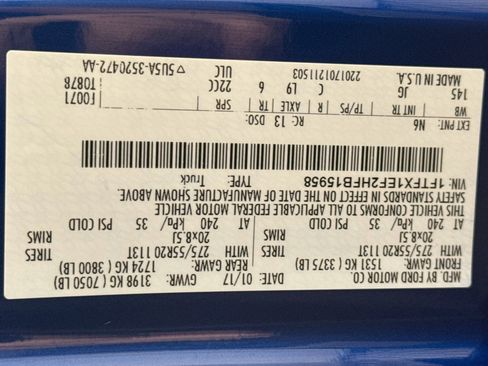 Used 2017 Ford F150 XL w/ Equipment Group 101A Mid AWD/4WD image 39