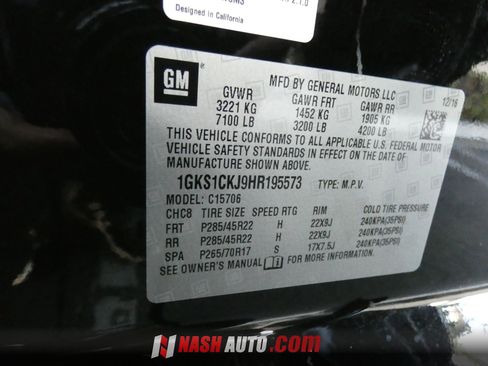 Used 2017 GMC Yukon Denali w/ Open Road Package RWD image 90