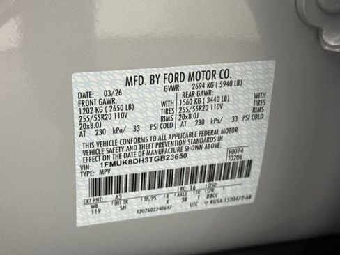 New 2026 Ford Explorer Active image 25