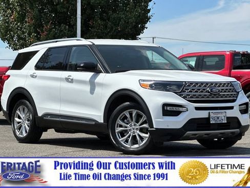 Certified 2022 Ford Explorer Limited w/ Equipment Group 301A image 1