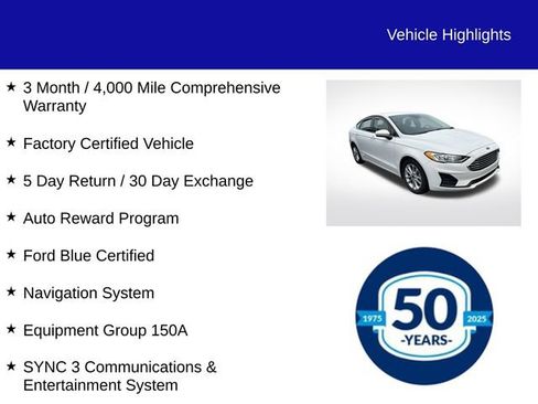 Used 2019 Ford Fusion SE FWD image 5