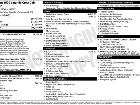 Used 2024 RAM 1500 Laramie AWD/4WD image 4