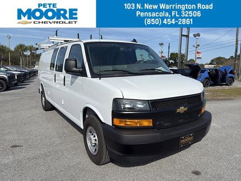 New 2025 Chevrolet Express 3500 RWD 3500 Extended Wheelbase WT w/ Driver Convenience Package image 1