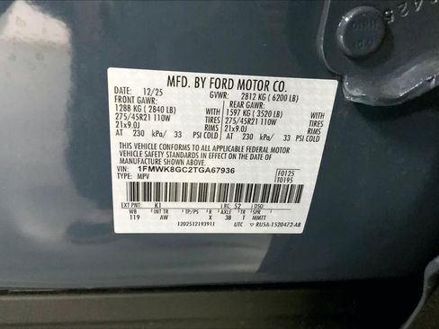 New 2026 Ford Explorer ST w/ Sun And Sound Package image 20