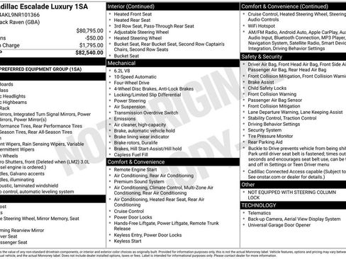 Used 2022 Cadillac Escalade Luxury image 38