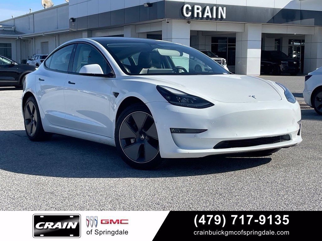 Used 2021 Tesla Model 3 Long Range AWD/4WD image 1