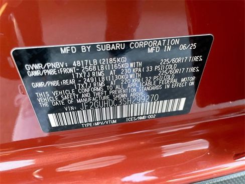 Certified 2025 Subaru Crosstrek 2.0i Premium image 24