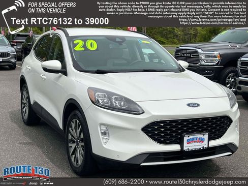 Used 2020 Ford Escape Titanium AWD/4WD image 1