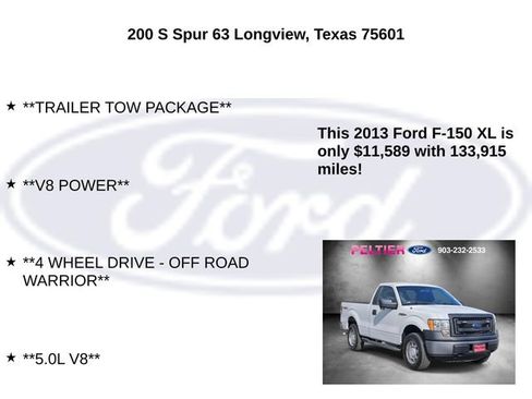 Used 2013 Ford F150 XL w/ PWR Equipment Group image 20