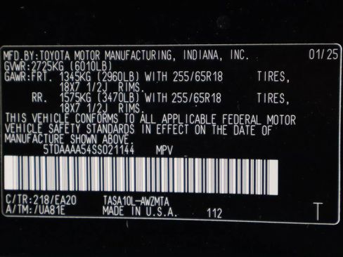 Certified 2025 Toyota Grand Highlander FWD image 17