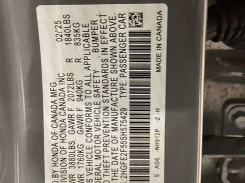 Used 2025 Honda Civic Sport image 26