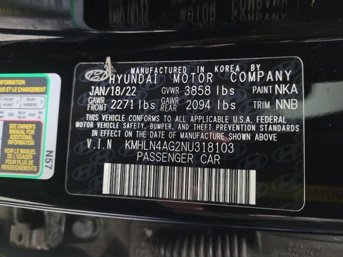 Used 2022 Hyundai Elantra SEL w/ Convenience + Premium Package FWD image 33
