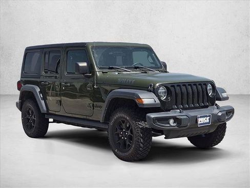 Used 2021 Jeep Wrangler Unlimited Sport AWD/4WD image 3