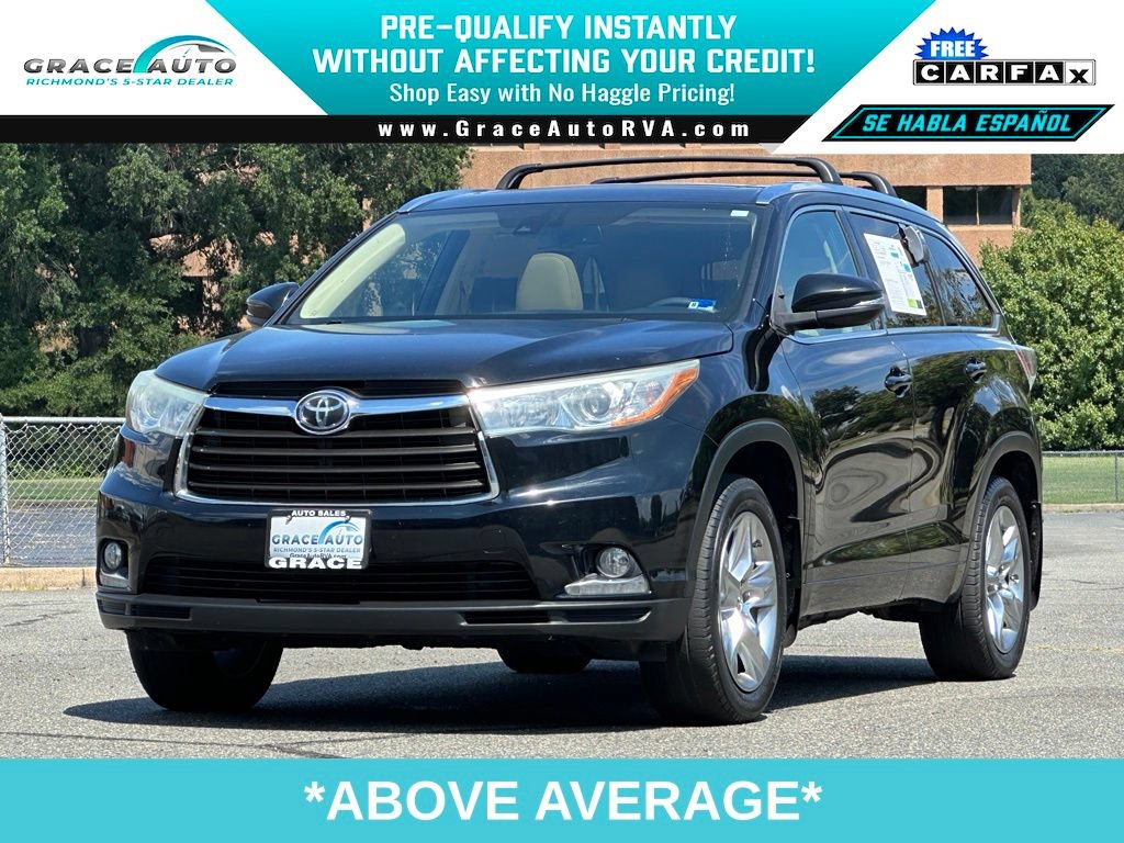Used 2015 Toyota Highlander Limited Platinum AWD/4WD image 1