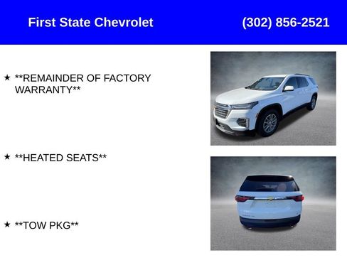 Used 2023 Chevrolet Traverse LT AWD/4WD image 2