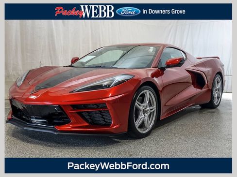 Used 2021 Chevrolet Corvette Stingray Premium Cpe w/ Z51 Performance Package RWD image 1