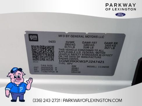 Used 2023 Chevrolet Traverse Premier w/ Redline Edition FWD image 39