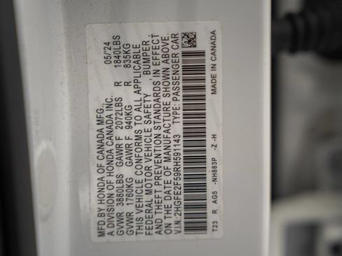 Used 2024 Honda Civic Sport image 34