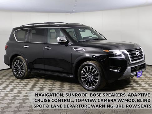 Used 2024 Nissan Armada Platinum w/ Captain's Chairs Package image 1